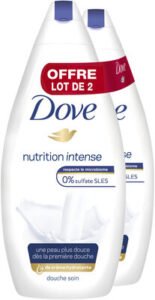Unilever, Dove Dove Gel Douche Nutrition Intense 750ml Lot de 2