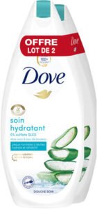 Unilever, Dove Dove Gel Douche Soin Hydratant Lot 2 x 400ml
