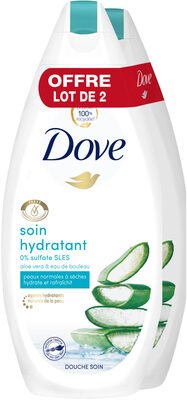Unilever, Dove Dove Gel Douche Soin Hydratant Lot 2 x 400ml