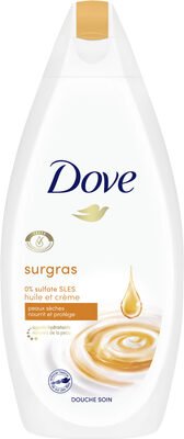 Unilever, Dove Dove Gel Douche Surgras Huile et Crème 400ml