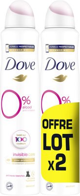 Unilever, Dove Dove inv car zero 2x200ml