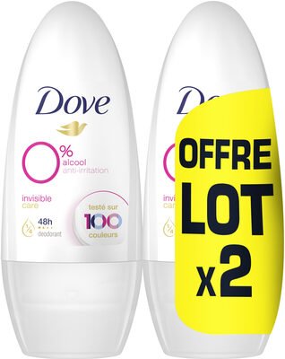 Unilever, Dove Dove inv care zero 2x50ml