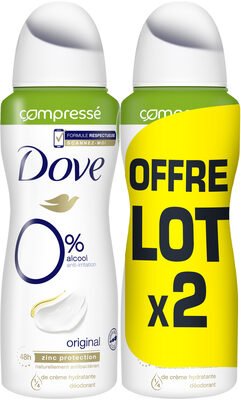 Unilever, Dove Dove zero original 2x100ml