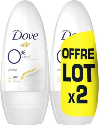Unilever, Dove Dove zero original 2x50ml