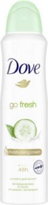 Unilever, Dove, For women Dove Déodorant Spray Go Fresh Concombre & Thé Vert