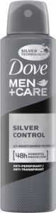 Unilever, Dove, Men+care Dove Men+Care Anti transpirant Silver Control 48H Spray