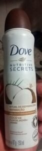 Unilever, Dove, Nutritive Secrets Dove Antitraspirante Coco y Flor de Jazmín