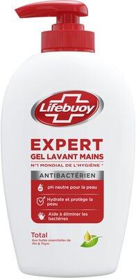 Unilever, Lifebuoy Lifebuoy Expert Gel Lavant Mains Pompe 250ml