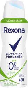 Unilever, Rexona, For Women Rexona Déodorant Femme Spray Antibactérien Protection Naturelle Pure 48H 100ml