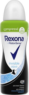 unilever, rexona REXONA Déodorant Femme Spray Antibactérien Invisible Aqua 100ml