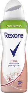 unilever, rexona Rexona Déodorant Femme Spray Antibactérien Musc Compressé 100ml