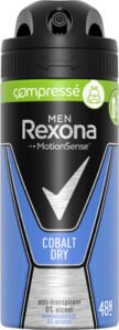 Unilever, Rexona, Rexona Men REXONA MEN Déodorant Anti-Transpirant Spray Compressé Cobalt Dry 100ml