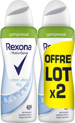 Unilever, Rexona Rfw 2x100ml spray cotton