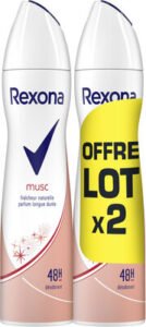 Unilever, Rexona Rfw deo 2x200ml musc