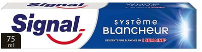 Unilever,Signal Dentifrice Système Blancheur Original 1 Semaine