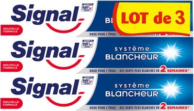 Unilever, Signal Sig tub75x3 wsyst blanc
