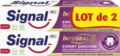 Unilever, Signal SIGNAL Dentifrice Expert Gencives 2x75ml