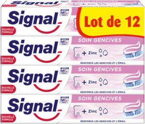 Unilever, Signal Signal Dentifrice Soin Gencives 12x75ml