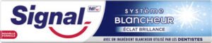Unilever, Signal Signal Dentifrice Système Blancheur Éclat Brillance 75ml