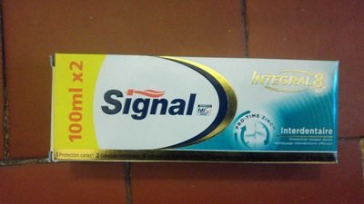 Unilever, Signal Signal Integral 8 Dentifrice Interdentaire Bitube 100ml