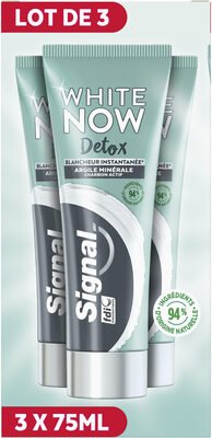 Unilever, Signal, White Now Sig wn detox charbon x3