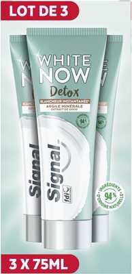 Unilever, Signal, White Now Sig wn detox coco 75ml x3