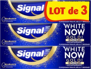 Unilever, Signal, White Now Signal wh now gold lotx3