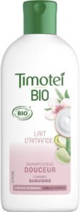 Unilever, Timotei Timotei Bio Shampooing Femme infusé au Lait d’Amande Douce Cosmebio 250ml