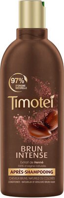 Unilever, Timotei Timotei Brun Intense Après Shampoing Enrichie à l’Extrait de Henné Cheveux Bruns