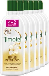 Unilever, Timotei Timotei Shampoing Huiles Précieuses 300ml Lot de 6(4+2 Offerts)