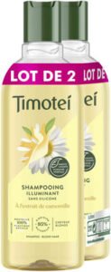Unilever, Timotei Timotei Shampooing Femme Illuminant 2x300ml