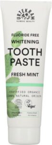 Urtekram Urtekram luomu valkaiseva hammastahna Fresh Mint fluoriton 75 ml