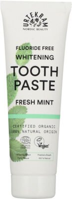 Urtekram Urtekram luomu valkaiseva hammastahna Fresh Mint fluoriton 75 ml