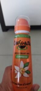 Ushuaia Déodorant 48h compressé parfum fleur d’oranger