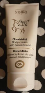 Vellie Goat Milk Nourishing Body Cream