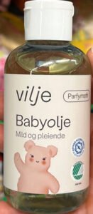 Vilje Parfymefri babyolje