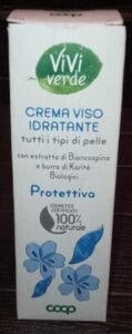 Vivi verde Crema viso idratante protettiva