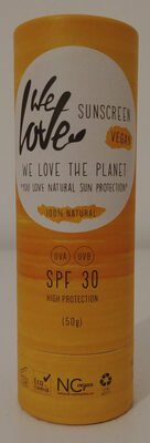 We Love the Planet Sunscreen