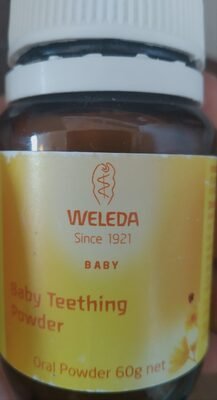 Weleda baby teething powder