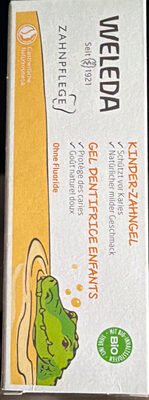 weleda Gel dentifrice pour les enfants calendula