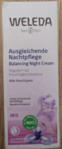 WELEDA, Weleda Ausgleichende Nachtpflege