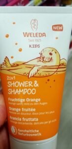 Weleda Weleda Kids Douche & Shampooing 2-en-1 Orange fruitée – 150 ml