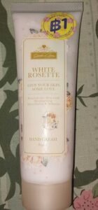 WHITE ROSETTE Hand Cream