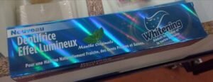 Whitening Dentifrice effect lumineux