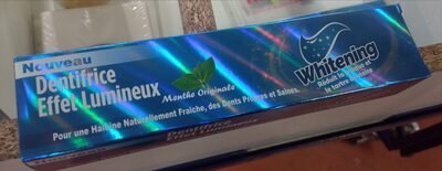 Whitening Dentifrice effect lumineux