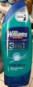 Williams, Williams Expert Gel douche 3 en 1 Pure Relax