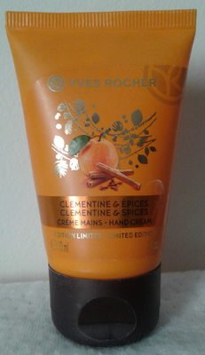 Yves Rocher Crème mains Clémentine & Epices édition limitée