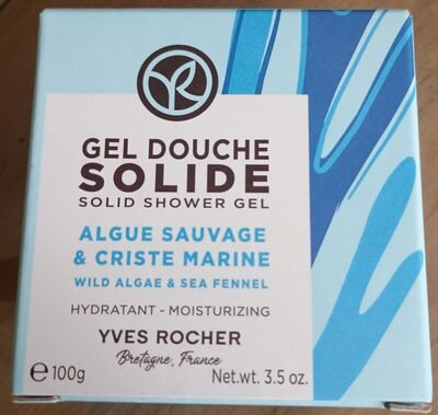 Yves rocher Gel douche solide algue sauvage & criste marine