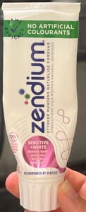 Zendium Sensitive + White tannkrem