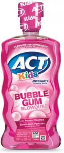 Act Bubble gum blowout